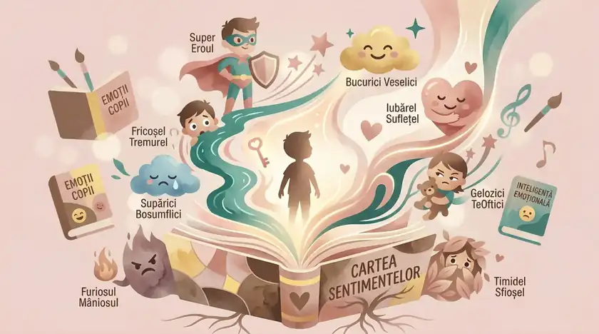 Cum îl ajuți pe copil să își înțeleagă emoțiile – Ghid pentru părinți