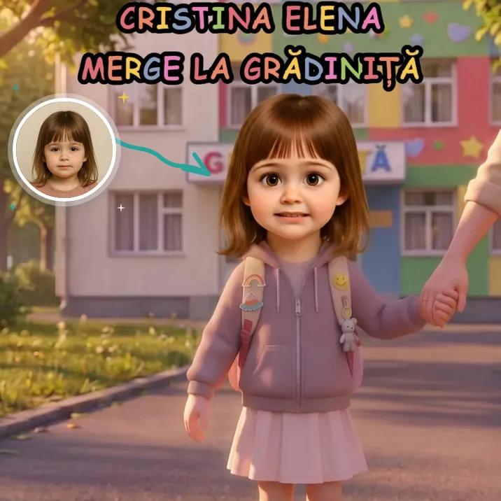 Prima zi de grădiniță