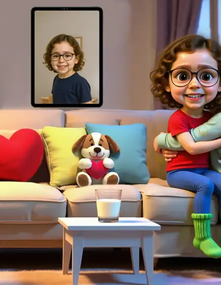 Transformare din fotografie reală în personaj de poveste