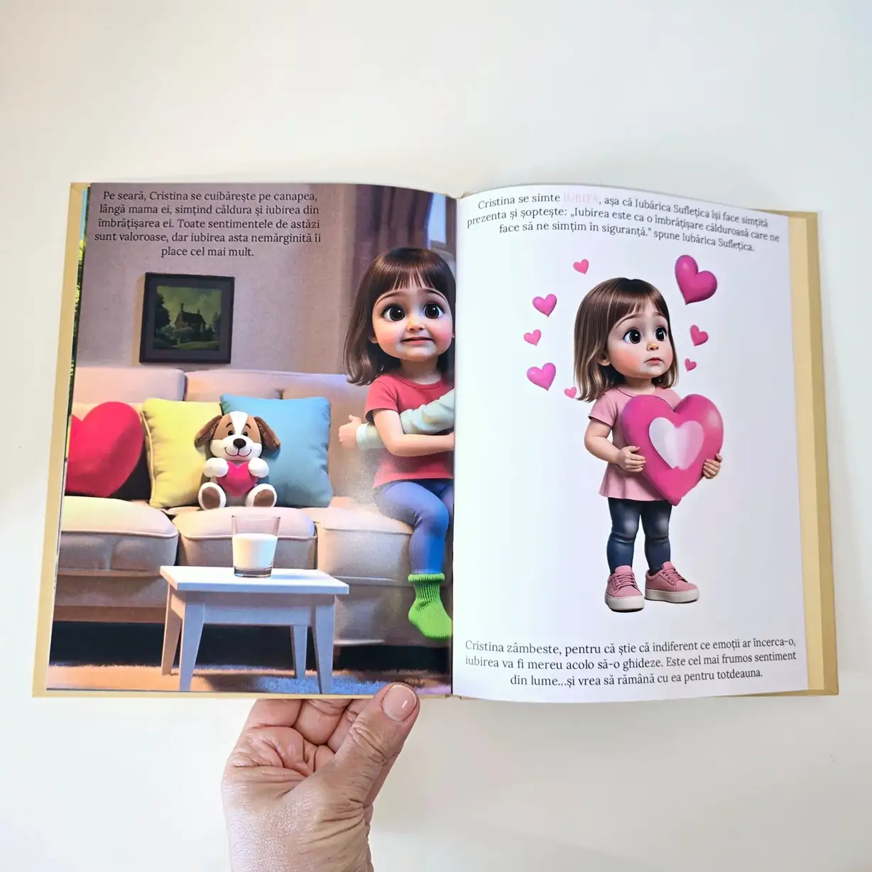 Recenzie client carte personalizată Sunt de Poveste