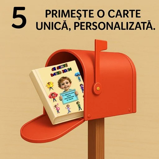 Primește o carte unică, personalizată
