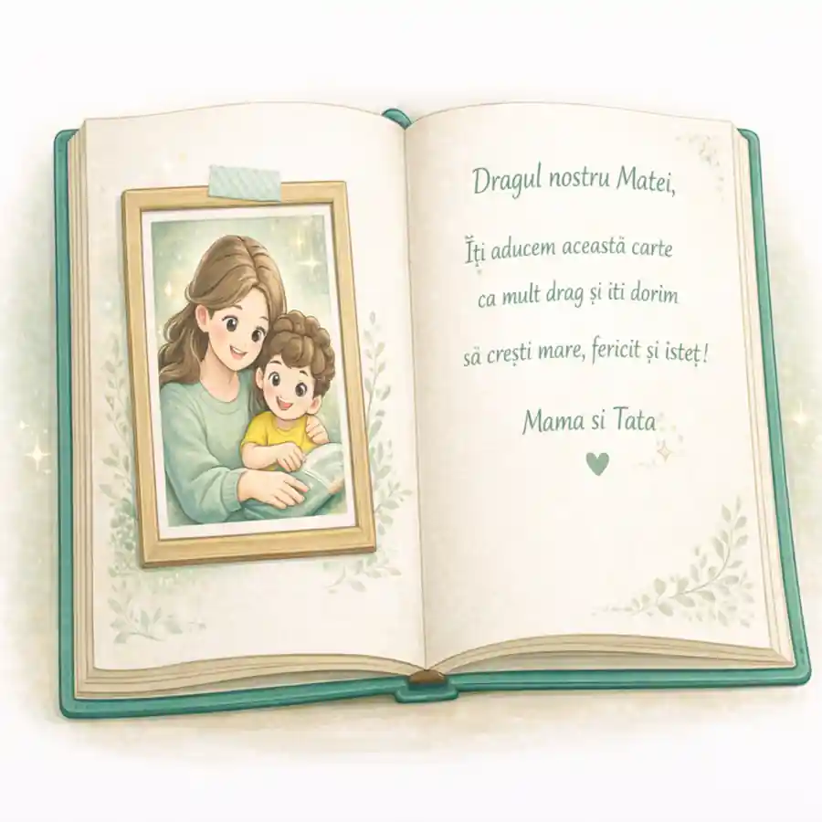 Dedicație personalizată